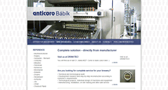 Desktop Screenshot of anticoro-babik.cz